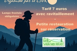 Randonnée pédestre semi-nocturne
