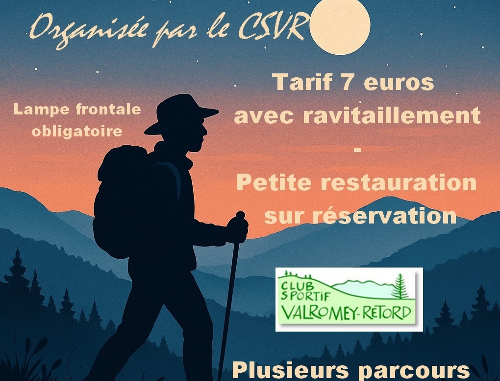 Randonnée pédestre semi-nocturne
